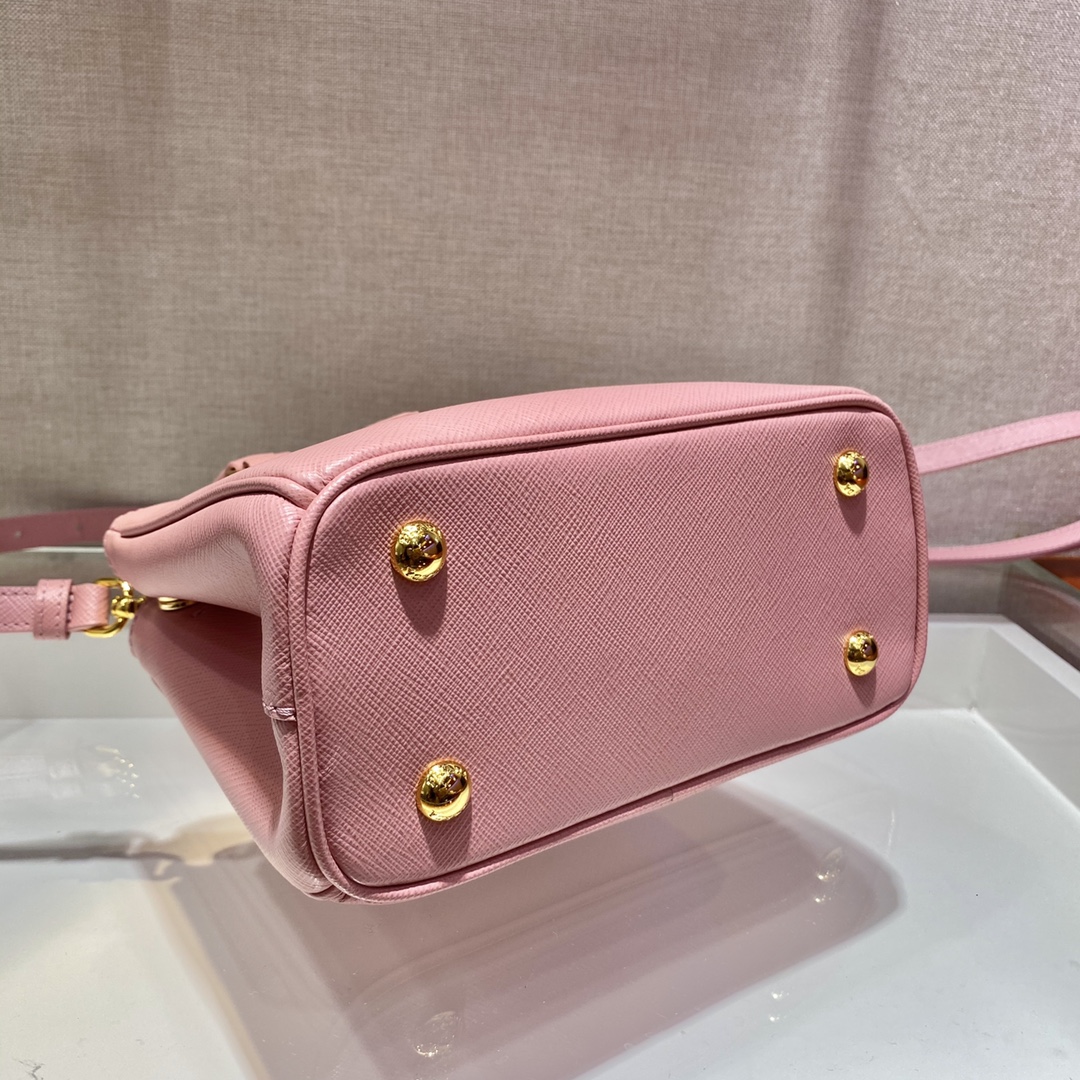 Prada Galleria Saffiano Leather Micro-Bag(20-14.5-9.5cm)   1BA906 - DesignerGu