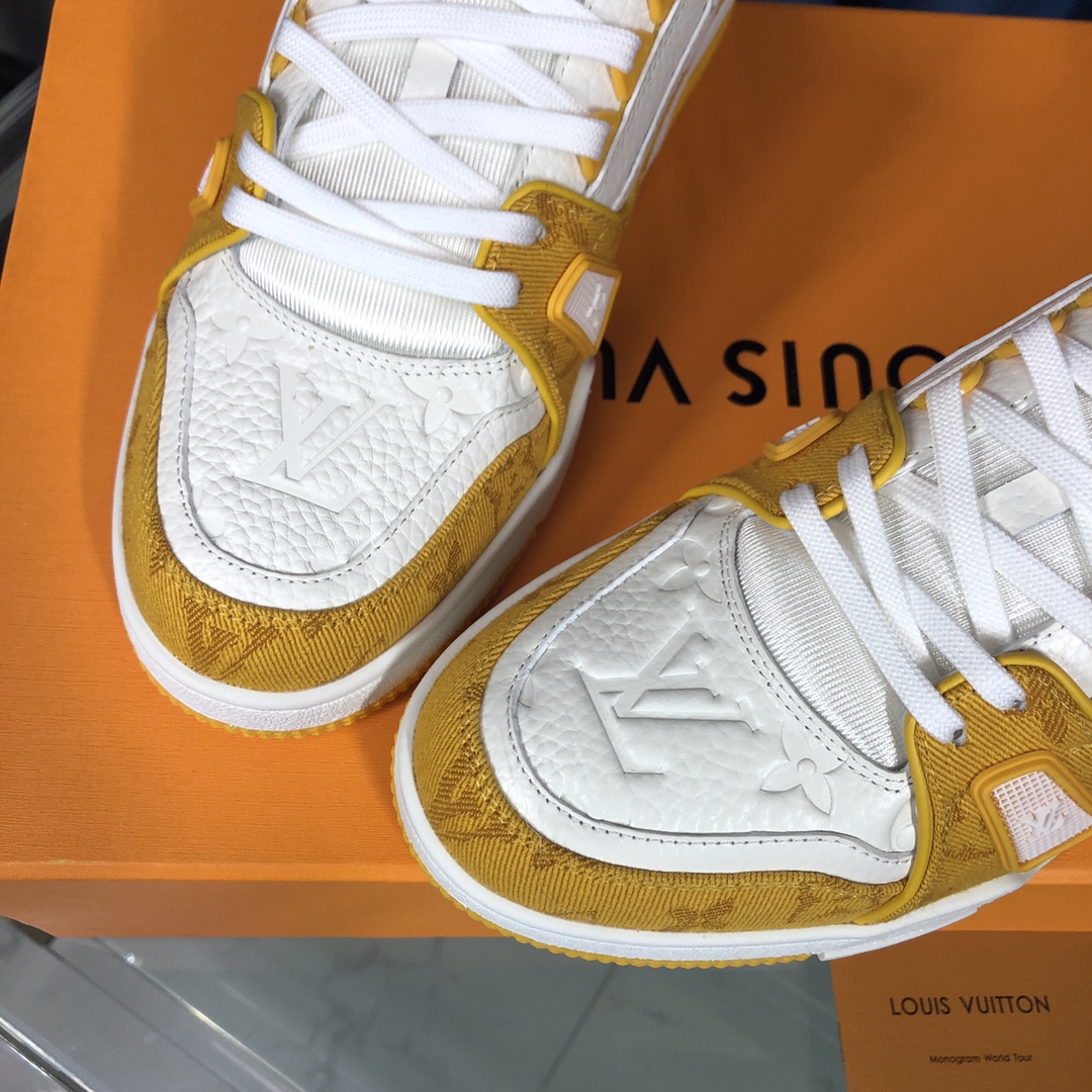 Louis Vuitton LV  Trainer Sneaker(upon uk size) - DesignerGu