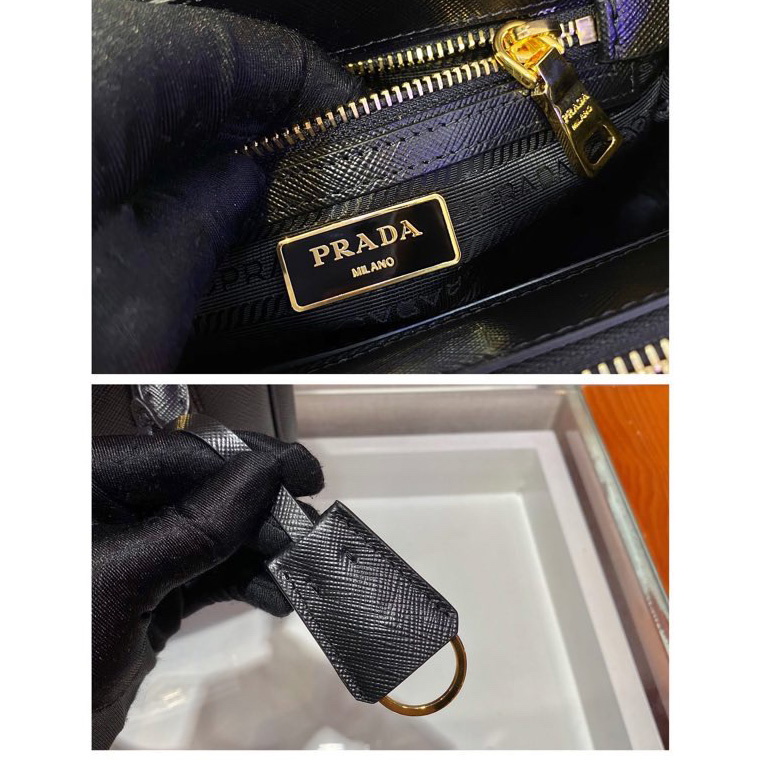 Prada Galleria Saffiano Leather Micro-Bag(20-14.5-9.5cm)   1BA906 - DesignerGu