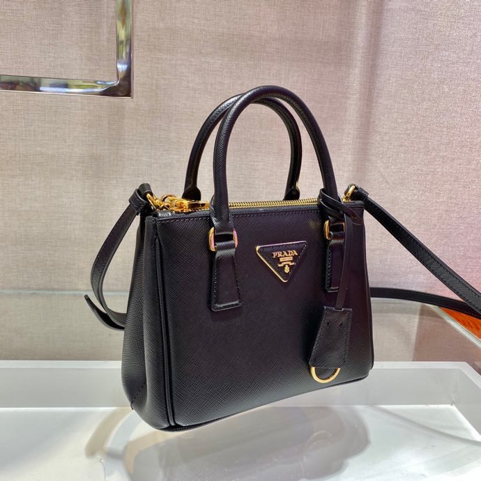 Prada Galleria Saffiano Leather Micro-Bag(20-14.5-9.5cm)   1BA906 - DesignerGu