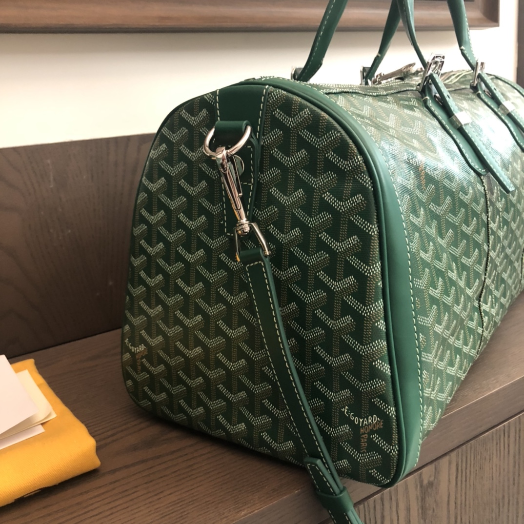 Goyard Luggage Boeing Travelling Bag Green(48-23-22cm) - DesignerGu