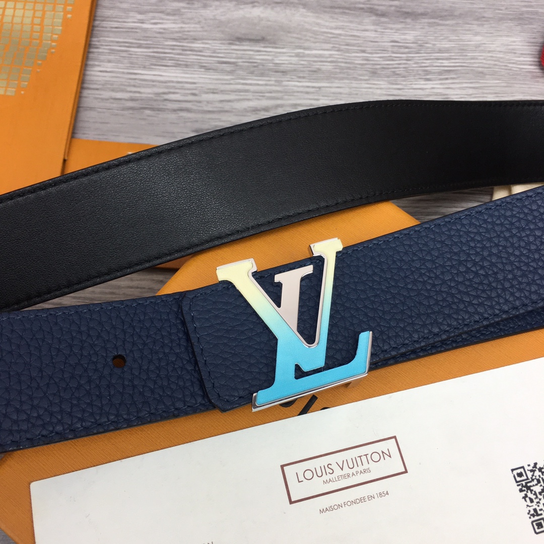 Louis Vuitton Shape 40MM Reversible Belt - DesignerGu