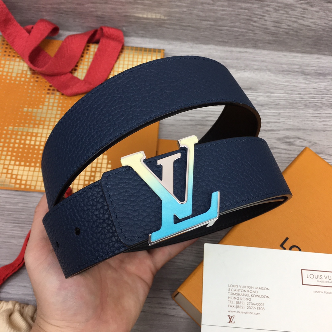 Louis Vuitton Shape 40MM Reversible Belt - DesignerGu