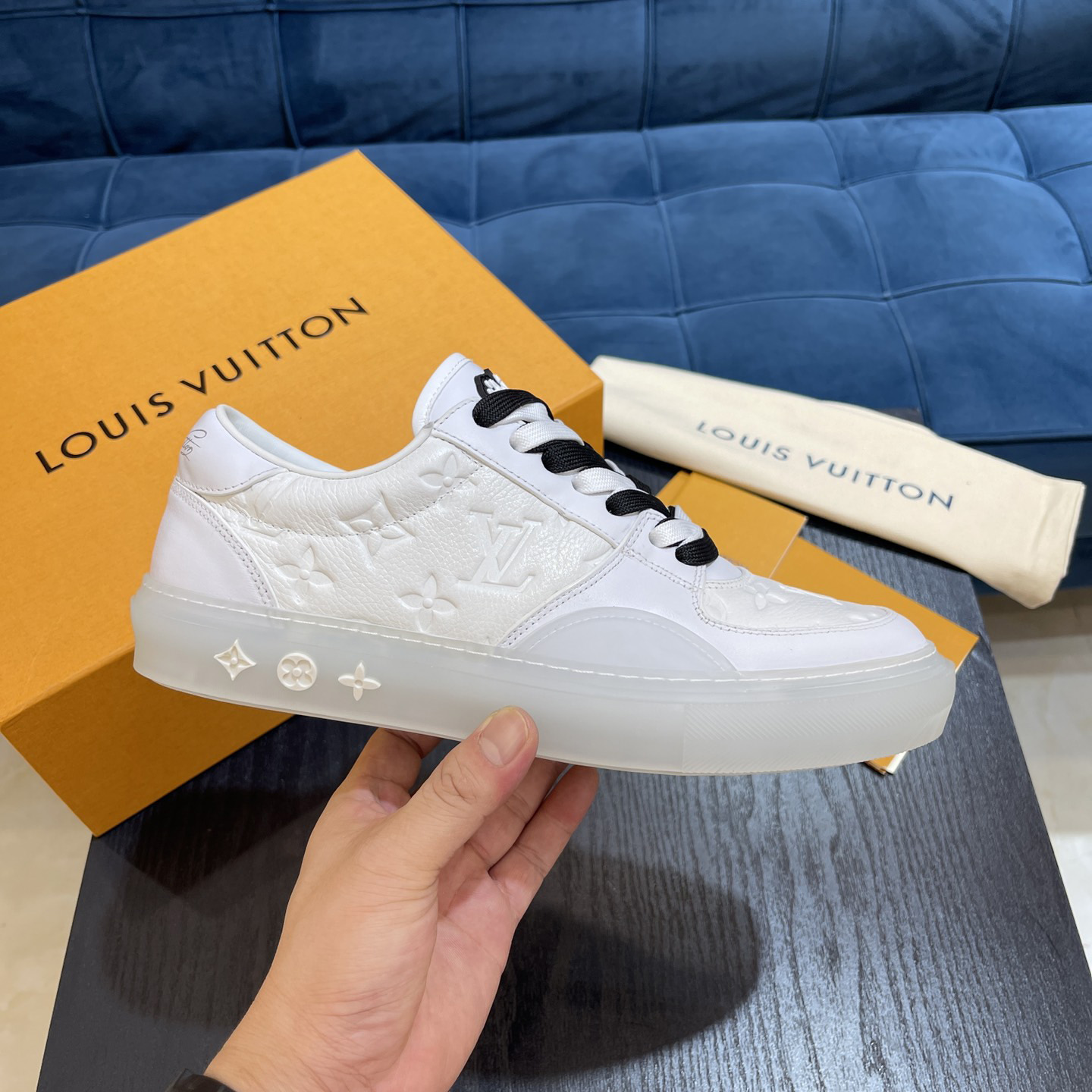 Louis Vuitton LV Ollie Sneaker        - DesignerGu