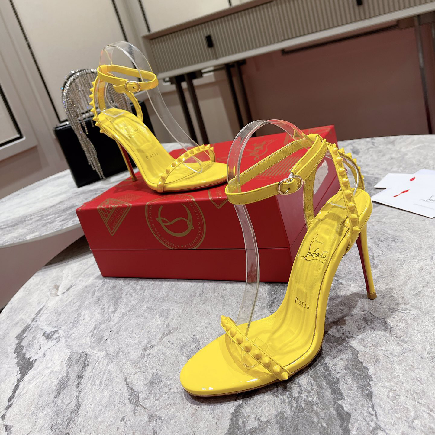 Christian Louboutin So Me Sandal 100MM - DesignerGu