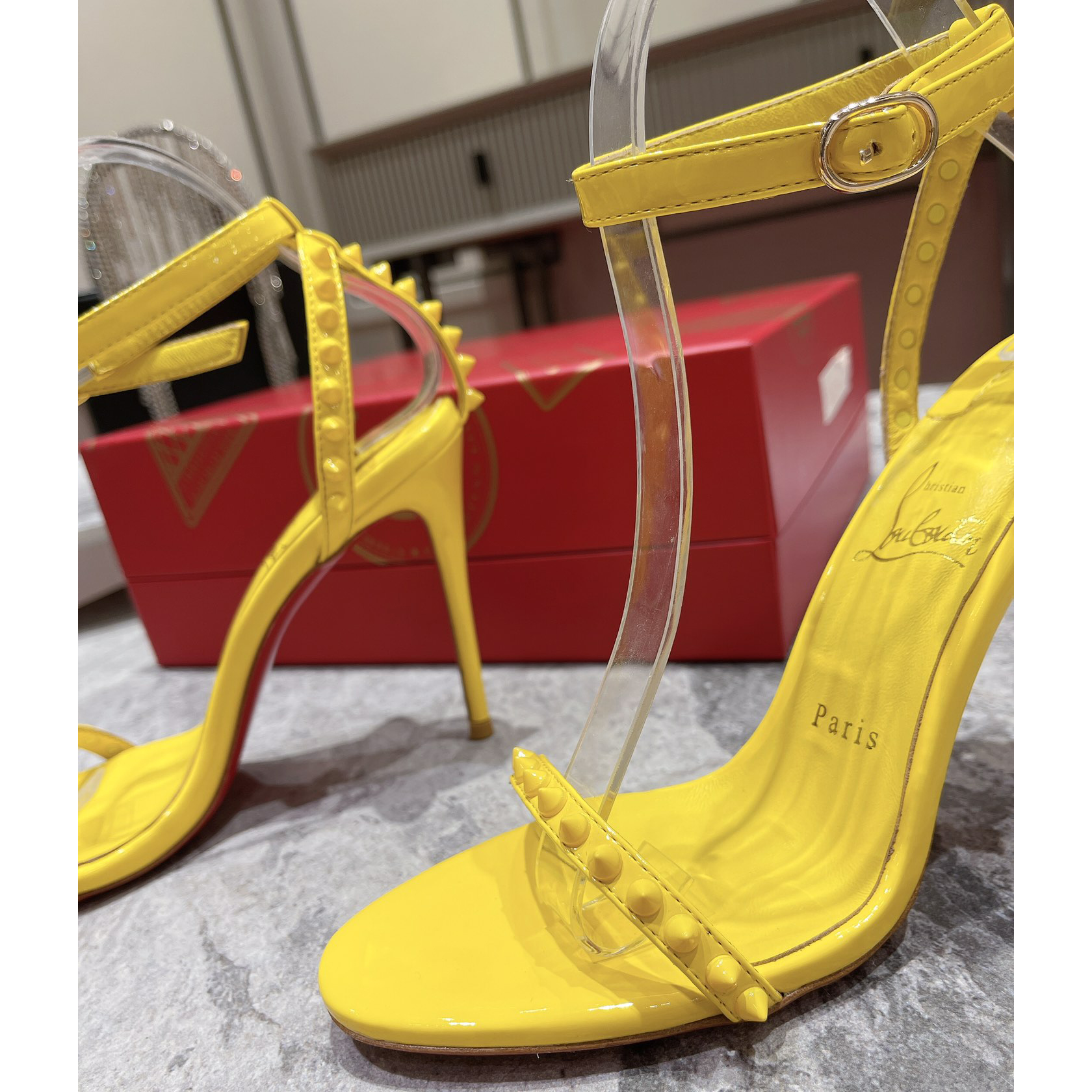 Christian Louboutin So Me Sandal 100MM - DesignerGu