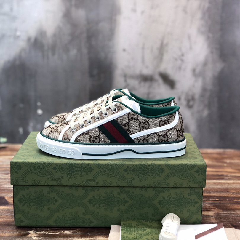 Gucci Tennis 1977 GG Multicolour Sneaker - DesignerGu