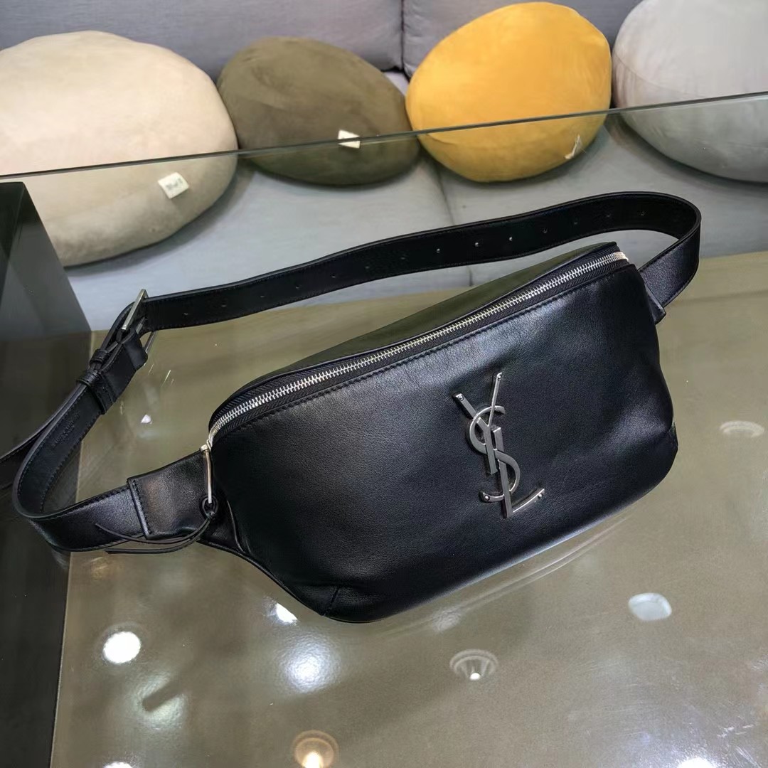 Saint Laurent Logo Bumbag（25-14-3.5cm） - DesignerGu