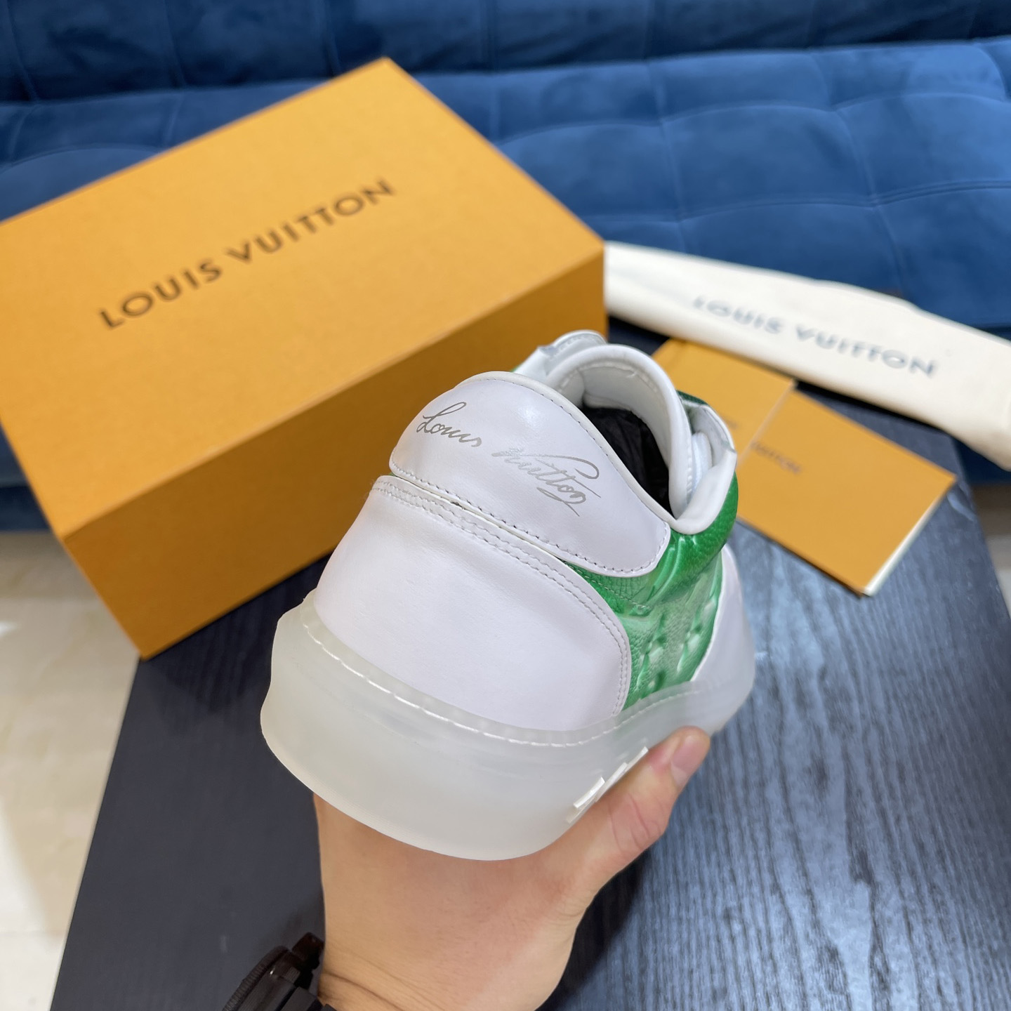 Louis Vuitton LV Ollie Sneaker        - DesignerGu