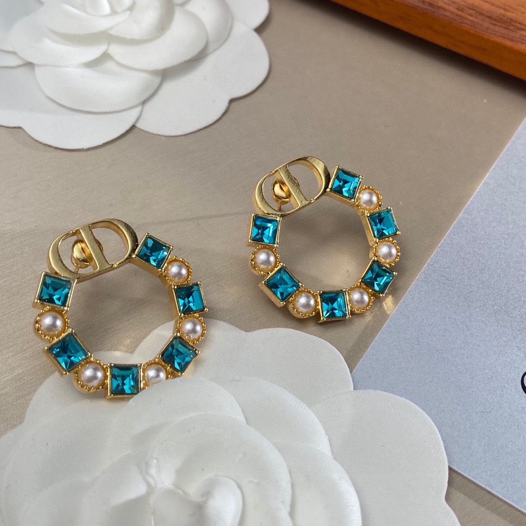 Dior Petit CD Earrings - DesignerGu