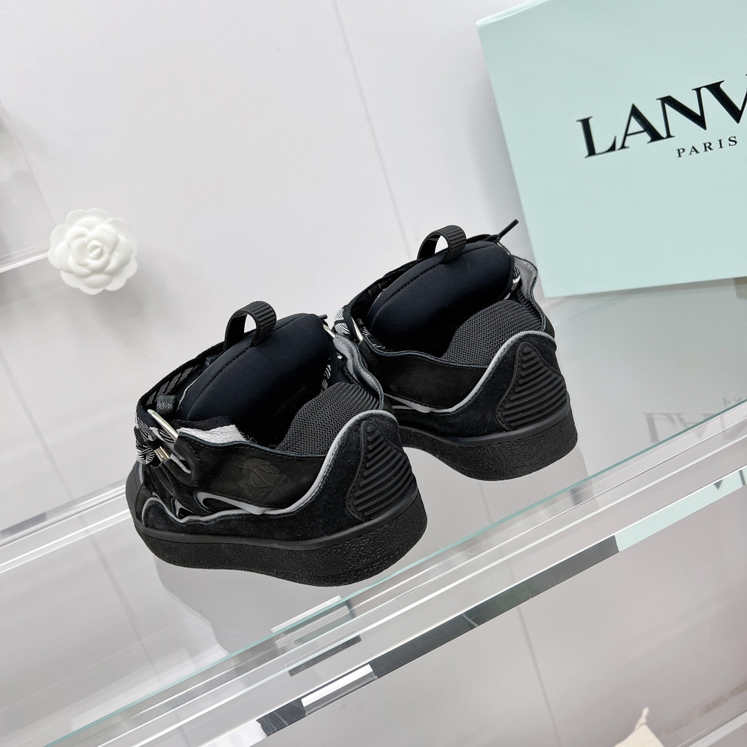 Lanvin Curb Sneakers - DesignerGu