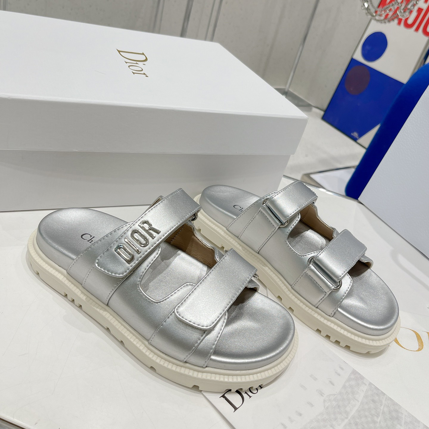 Dior Women Dioract Sandal - DesignerGu