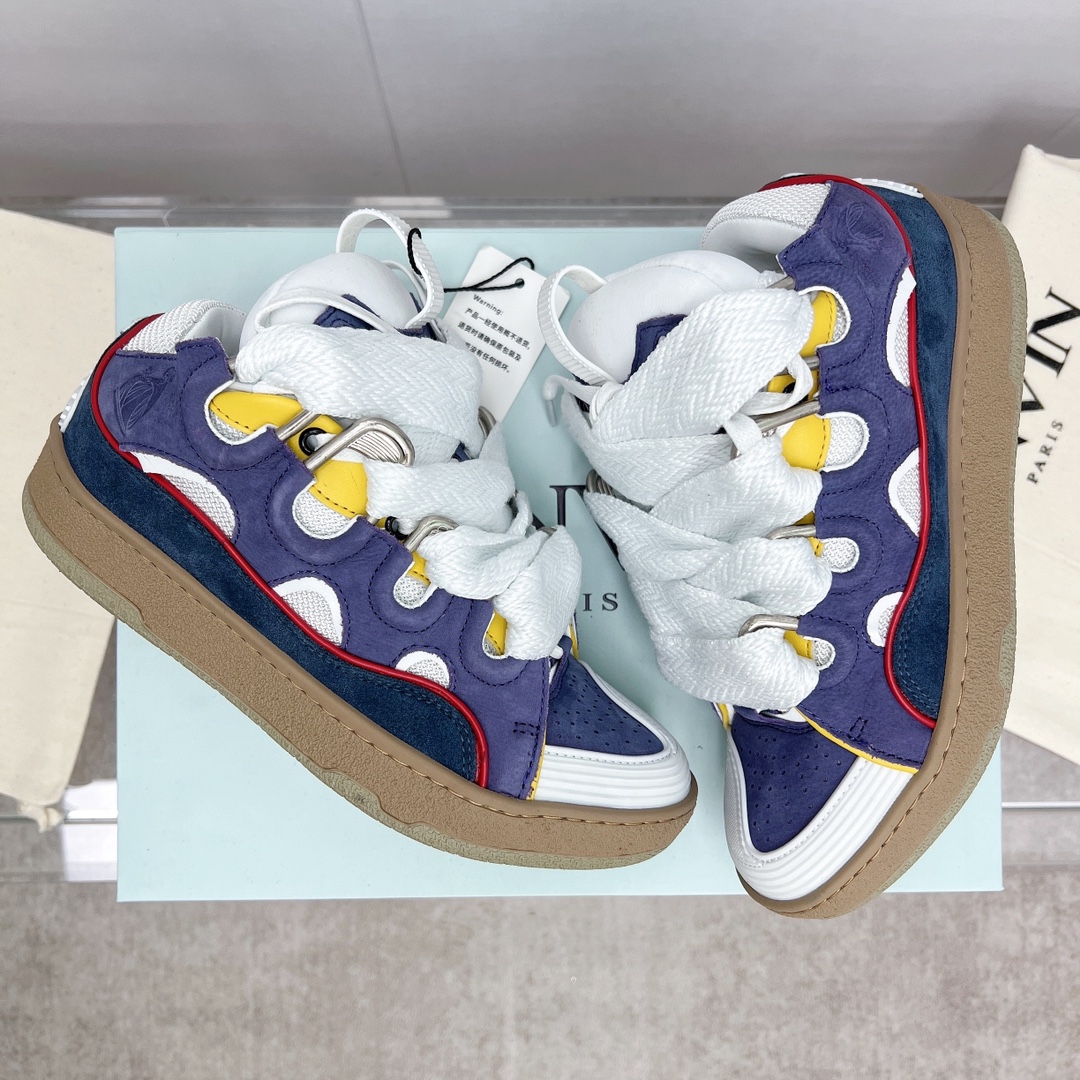 Lanvin Curb Sneaker - DesignerGu