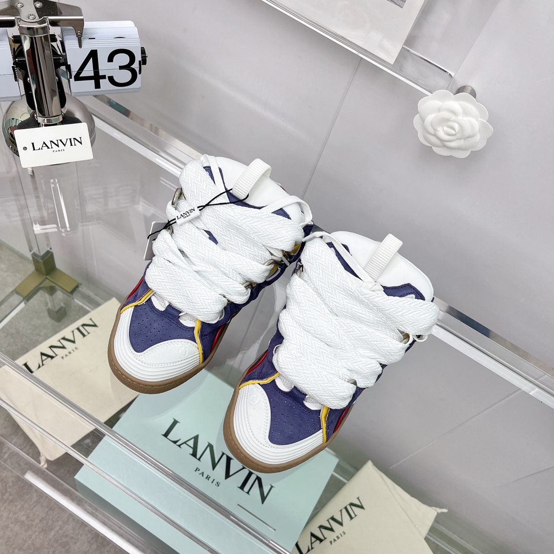 Lanvin Curb Sneaker - DesignerGu