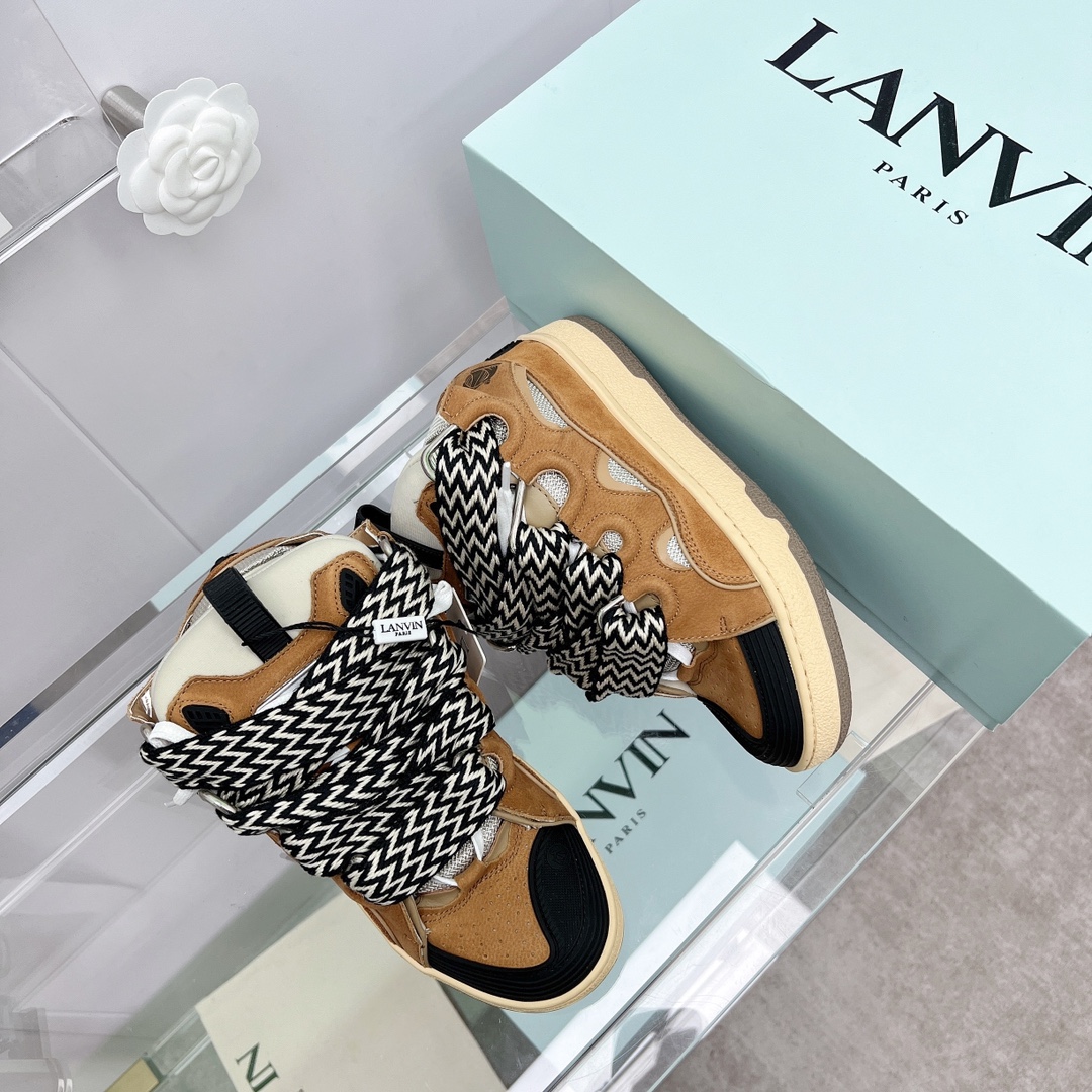 Lanvin Curb Sneaker - DesignerGu