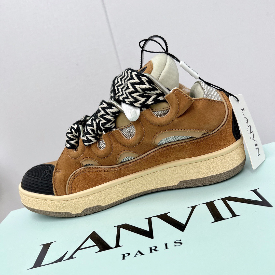 Lanvin Curb Sneaker - DesignerGu