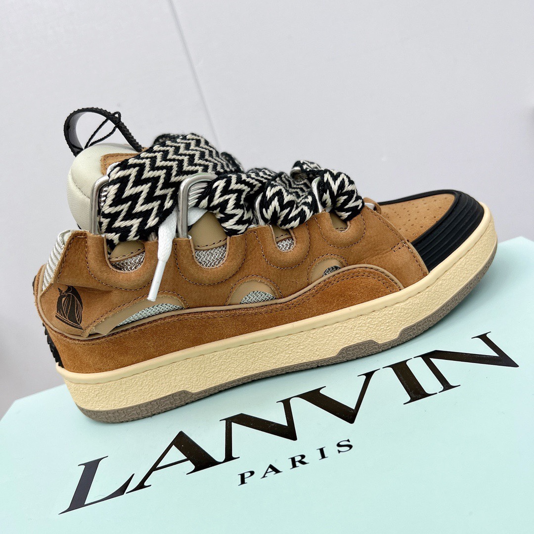 Lanvin Curb Sneaker - DesignerGu