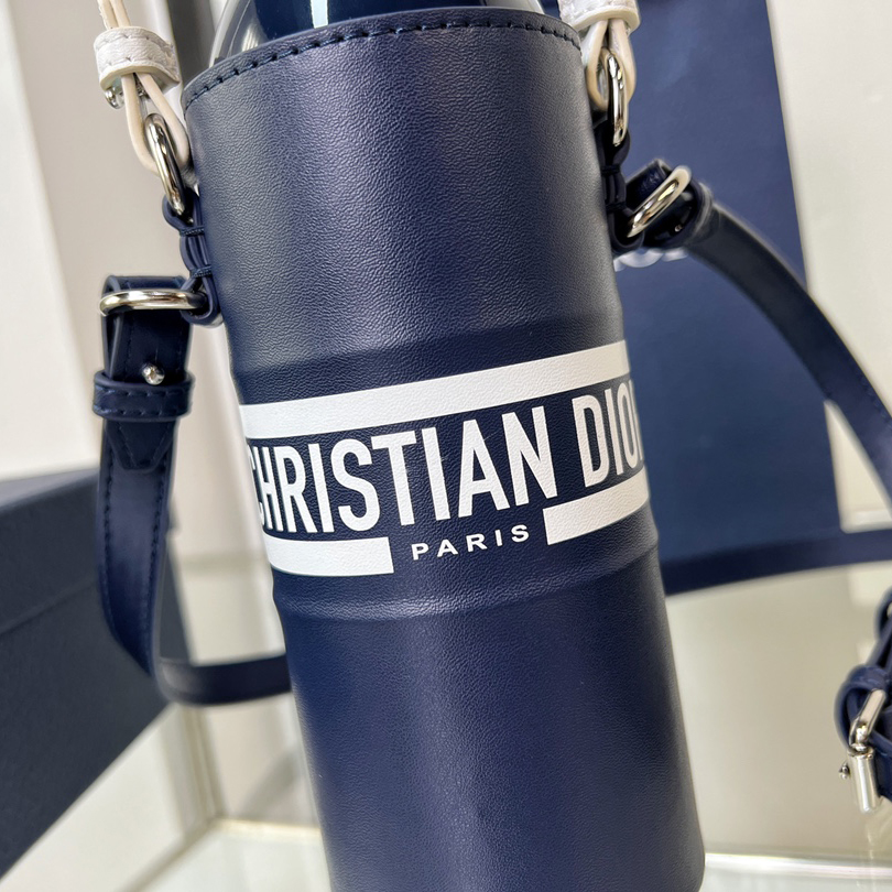 Dior Vibe Bottle Holder Blue Calfskin - DesignerGu