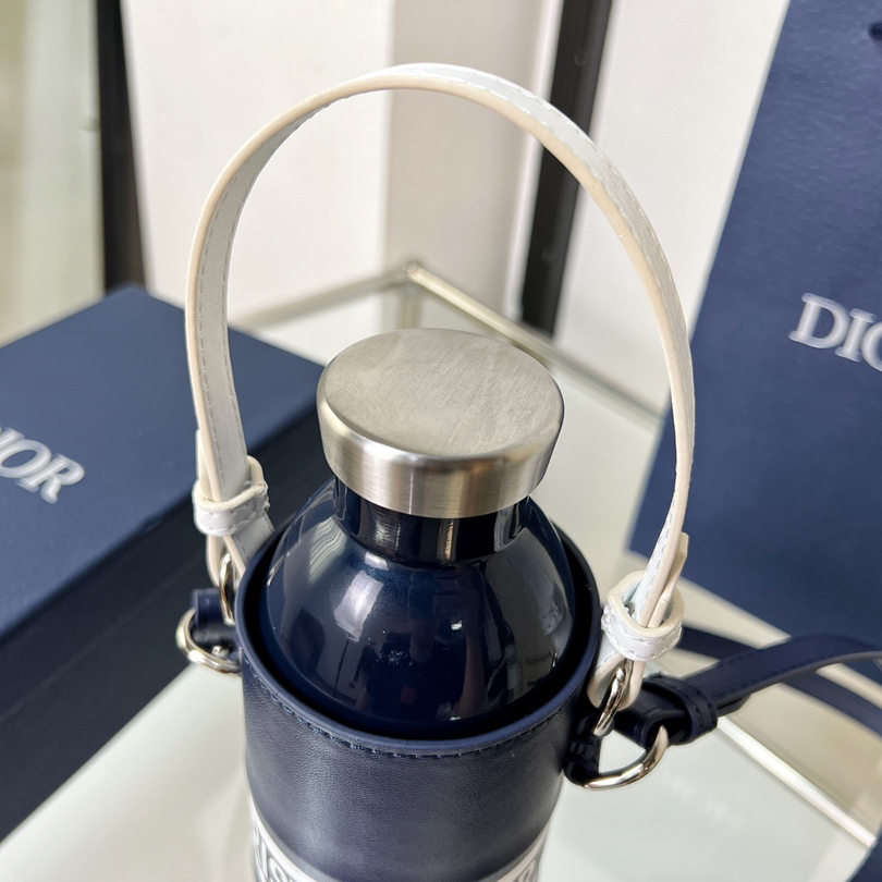 Dior Vibe Bottle Holder Blue Calfskin - DesignerGu