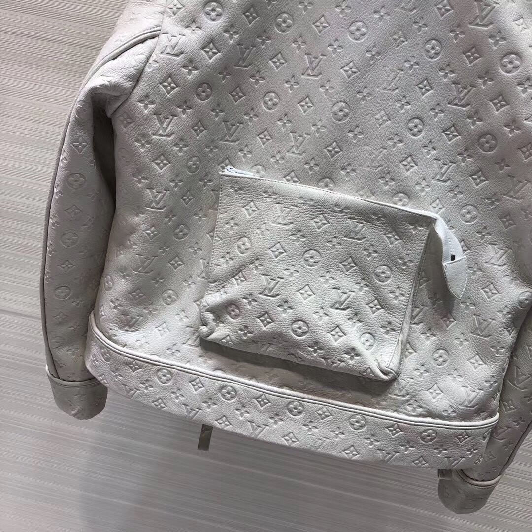 Louis Vuitton Monogram Embossed Utility Jacket - DesignerGu