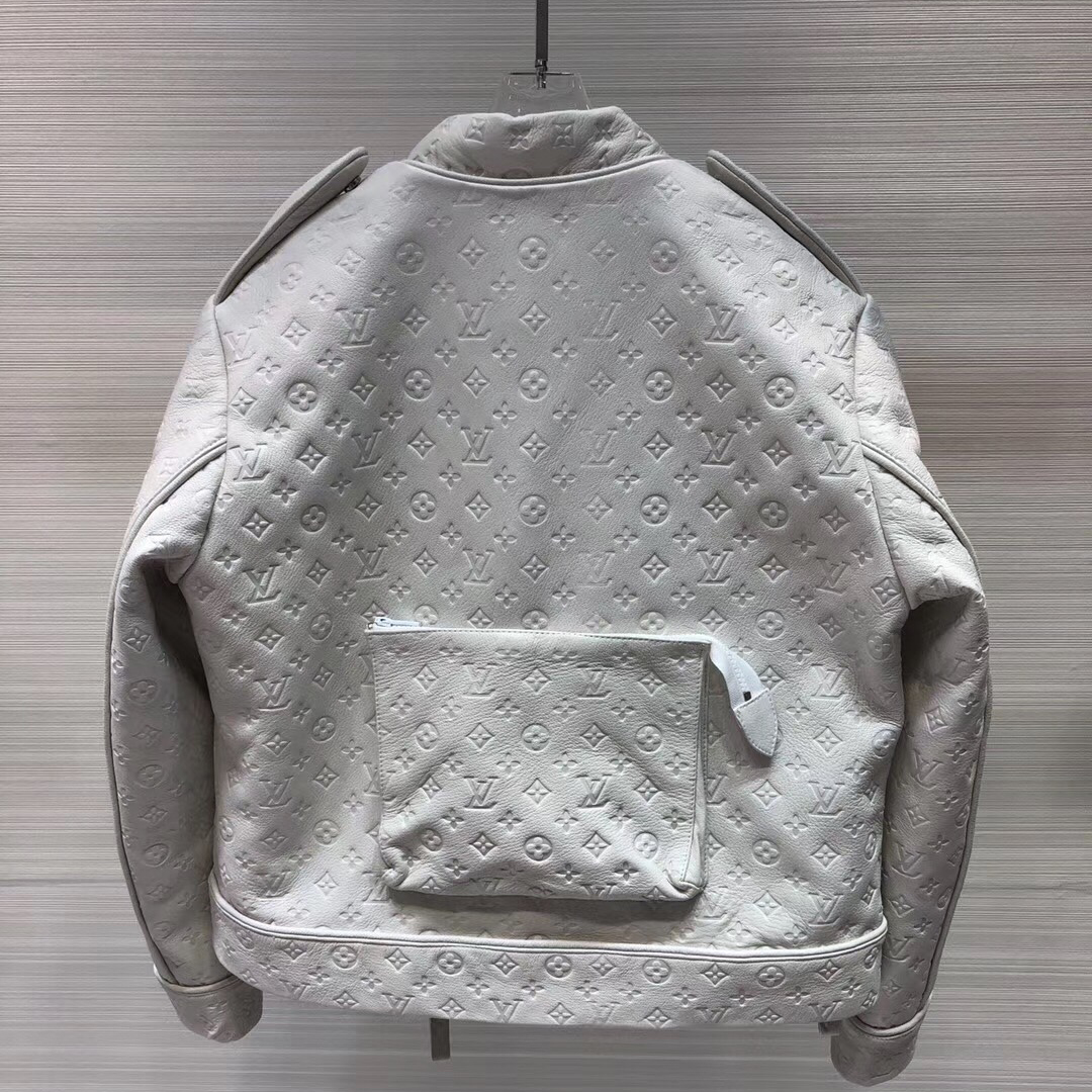 Louis Vuitton Monogram Embossed Utility Jacket - DesignerGu