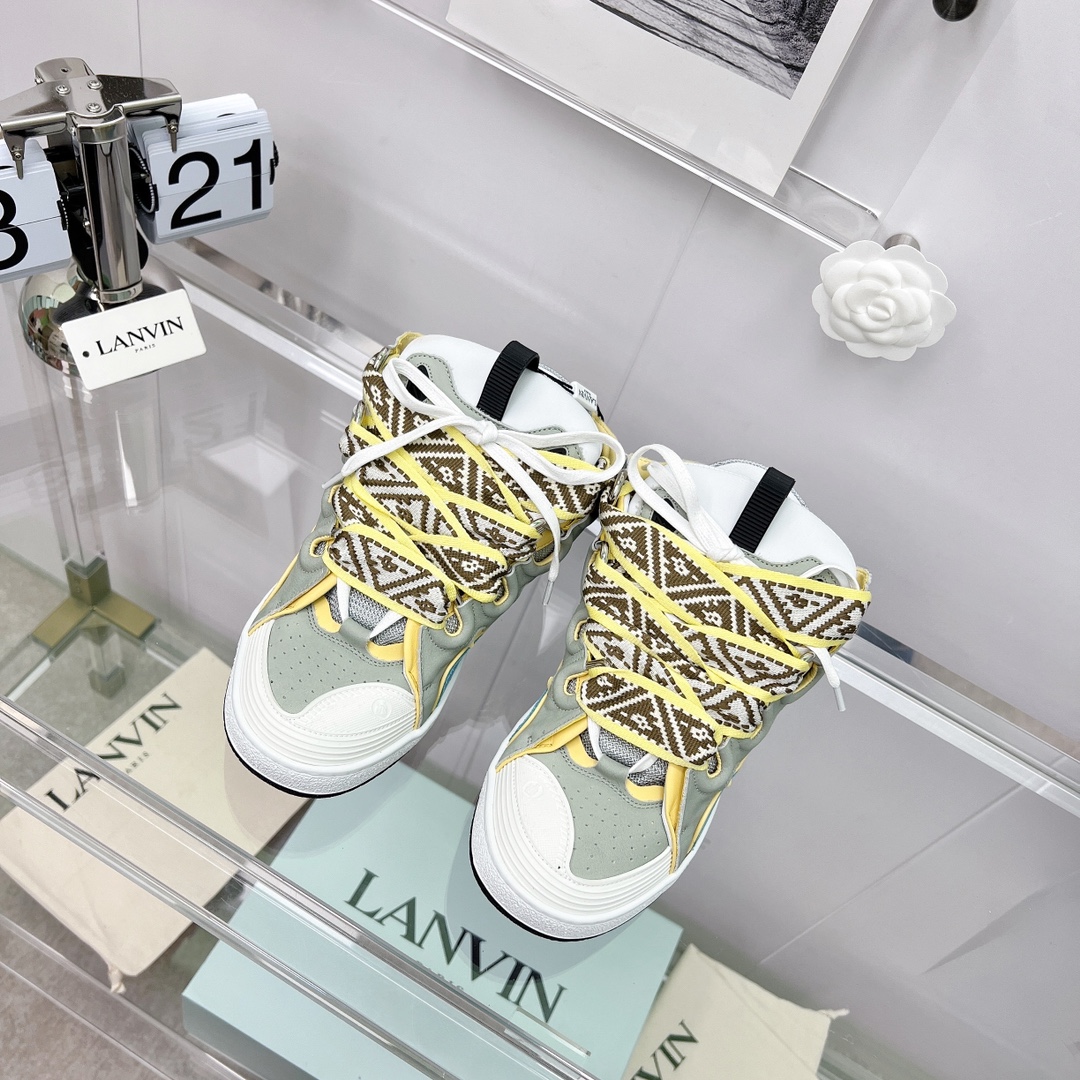 Lanvin Curb Sneaker - DesignerGu