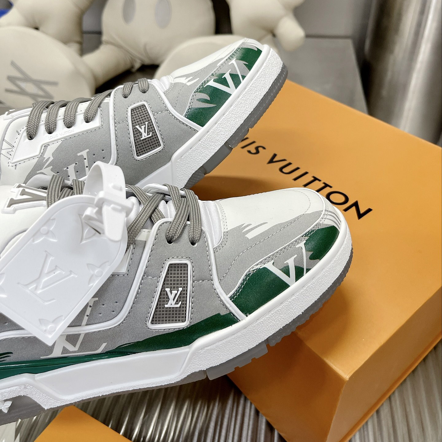 Louis Vuitton LV  Trainer Sneaker      - DesignerGu