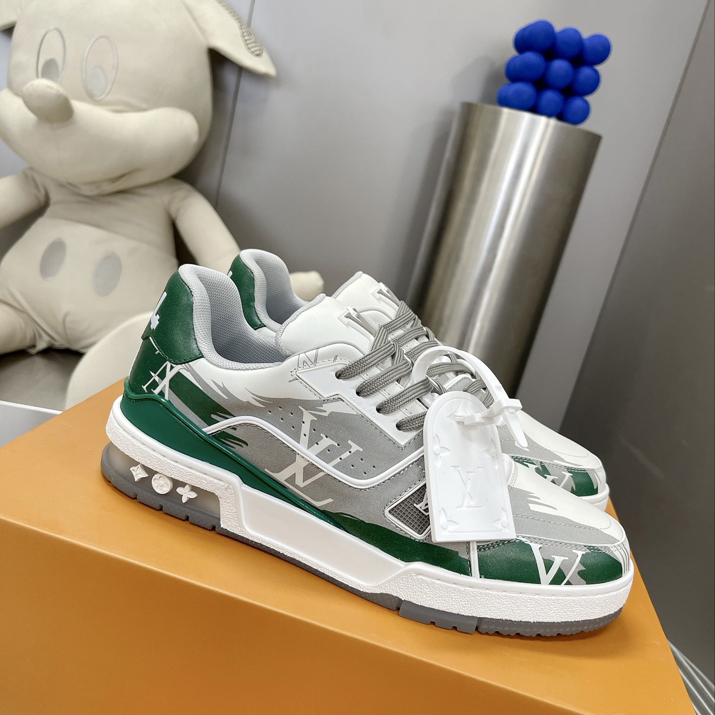 Louis Vuitton LV  Trainer Sneaker      - DesignerGu