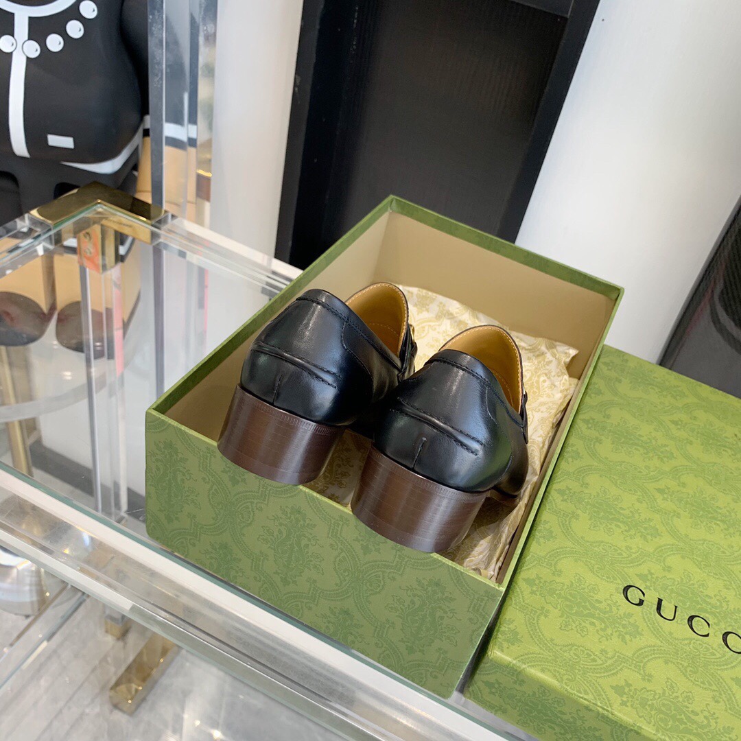 Gucci Loafer With Horsebit And Web - DesignerGu