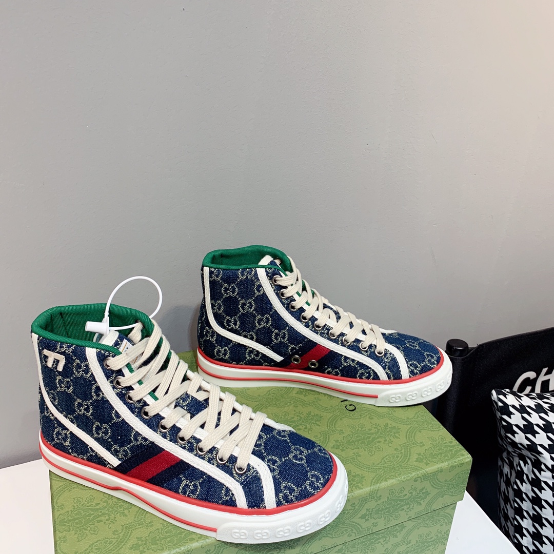 Gucci Tennis 1977 High Top Sneaker - DesignerGu