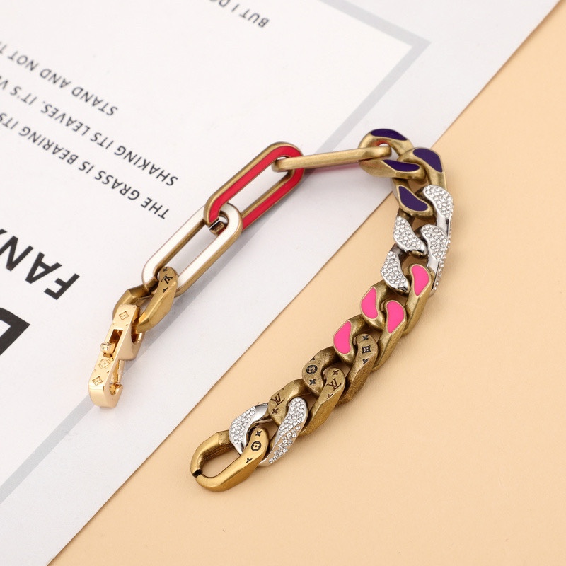 Louis Vuitton LV Mixed Bracelet  21cm   m69464 - DesignerGu