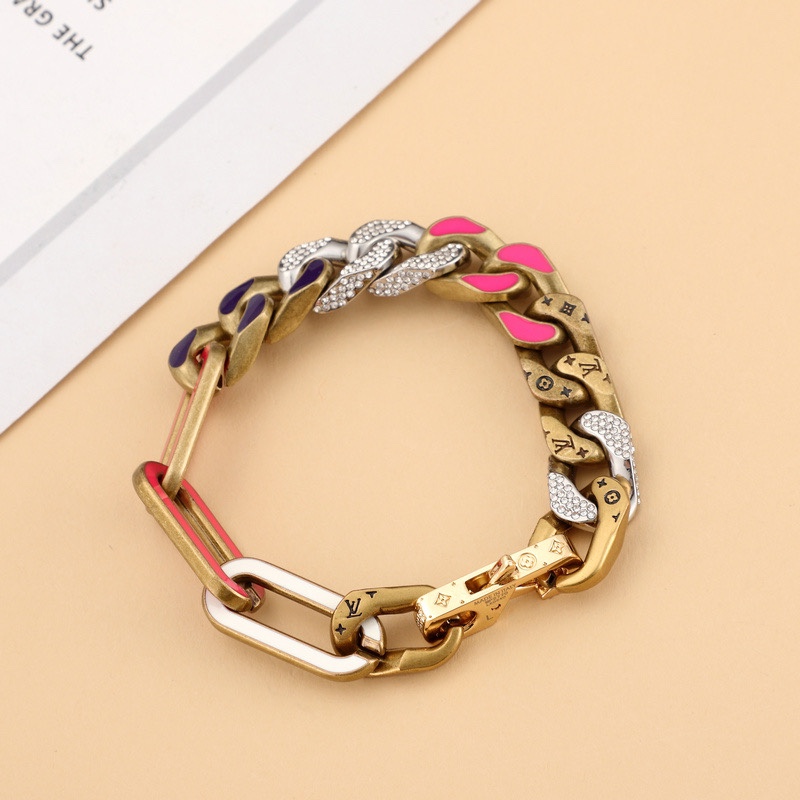 Louis Vuitton LV Mixed Bracelet  21cm   m69464 - DesignerGu