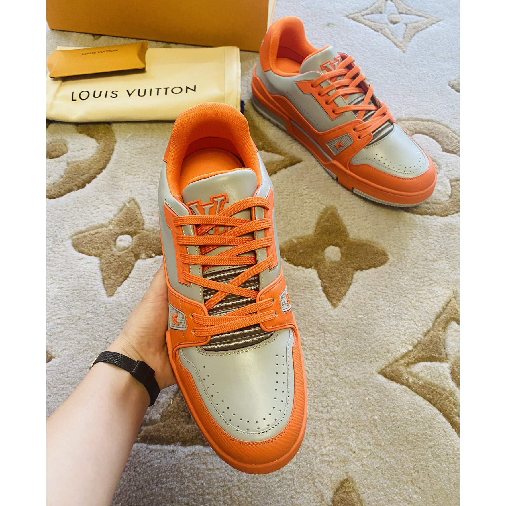 Louis Vuitton LV  Trainer Sneaker     1AA6T1 - DesignerGu