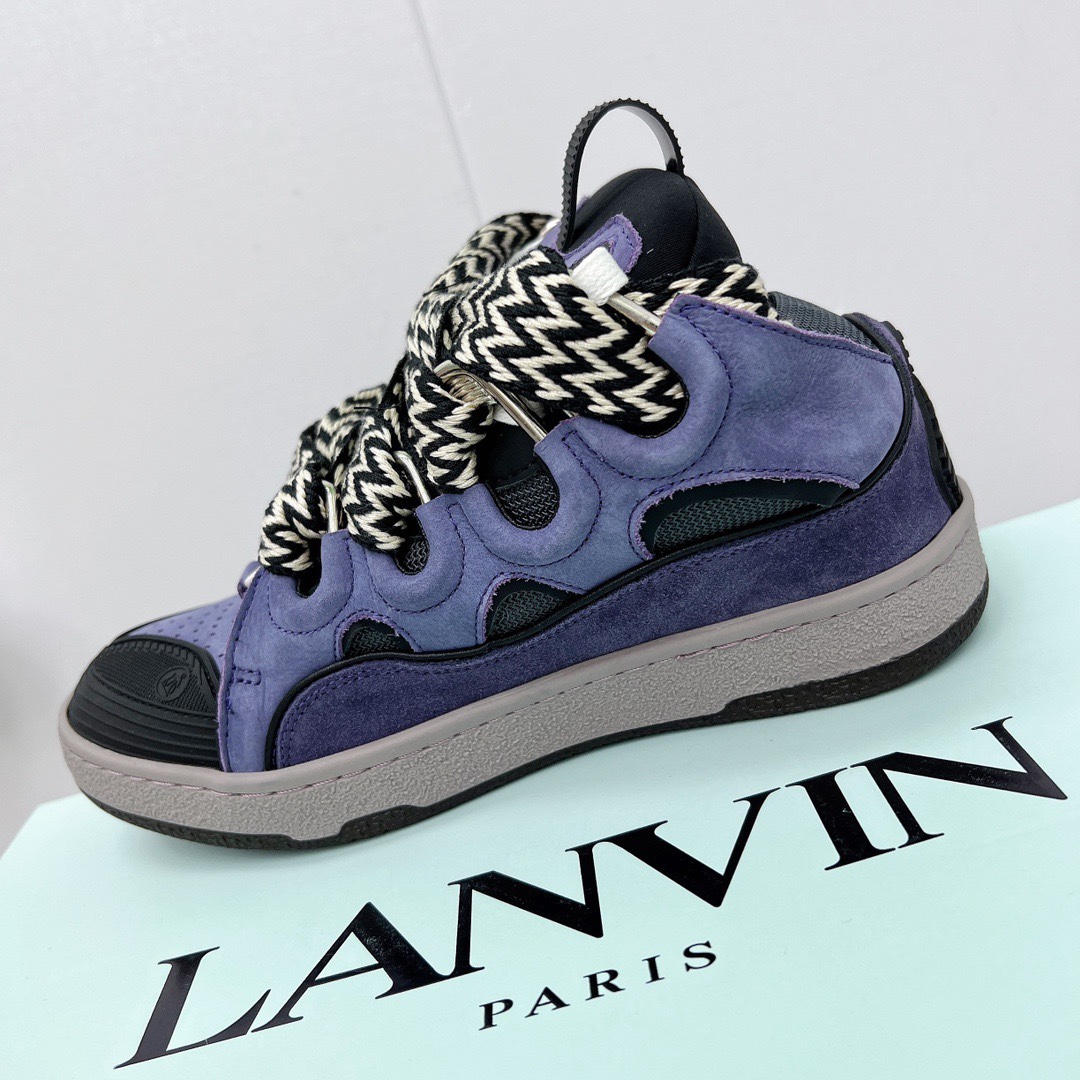 Lanvin Curb Sneaker - DesignerGu