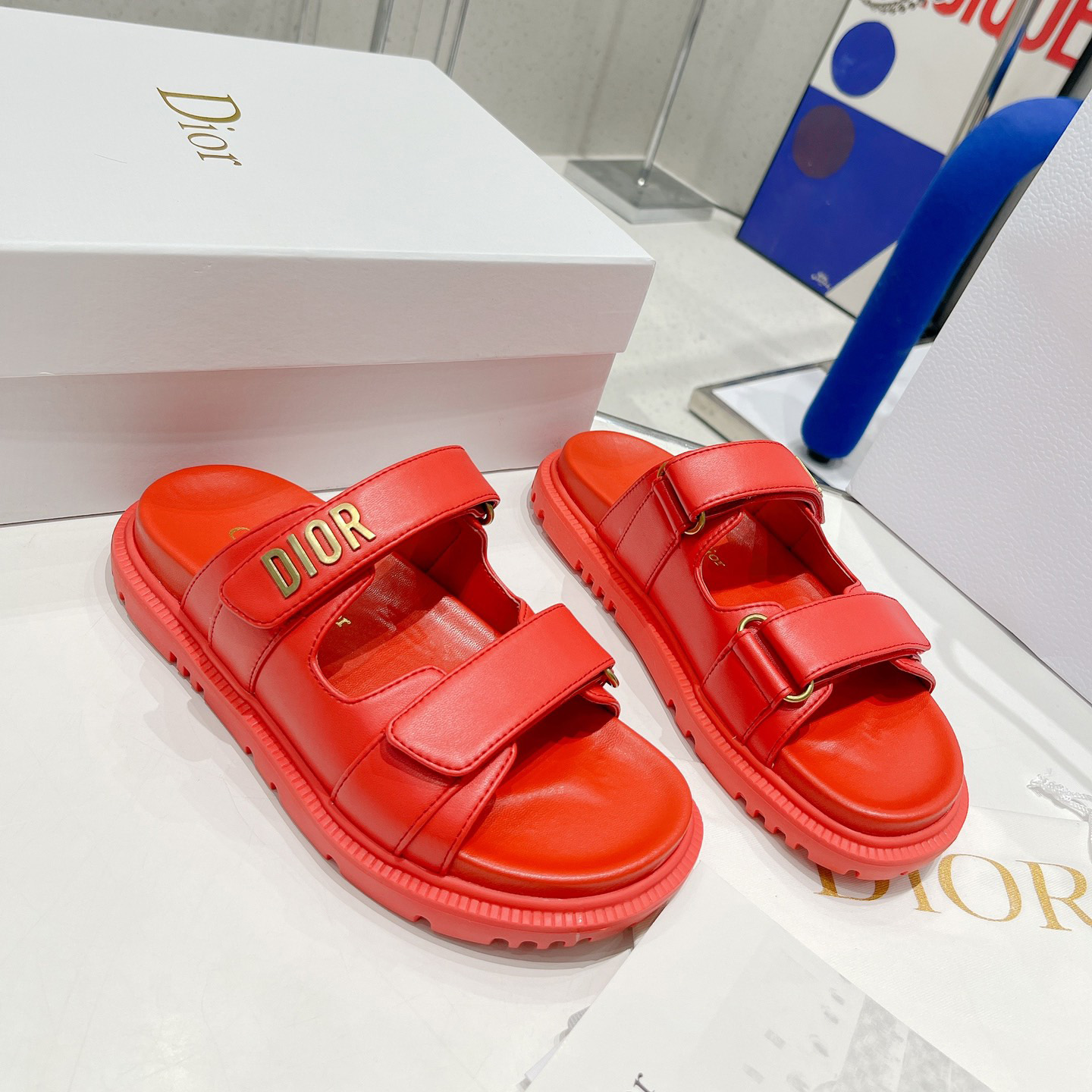 Dior Women Dioract Sandal - DesignerGu