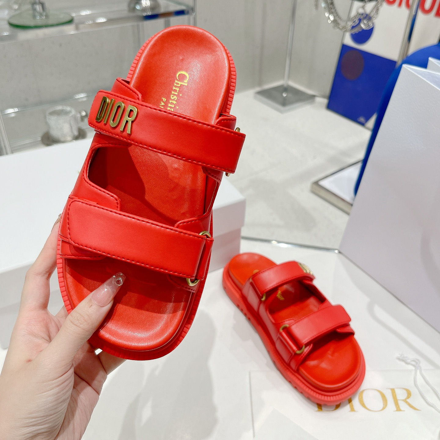 Dior Women Dioract Sandal - DesignerGu