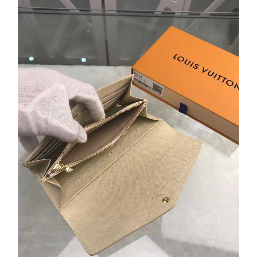 Louis Vuitton Sarah Wallet(19-10.5-2.5cm)     N63208 - DesignerGu