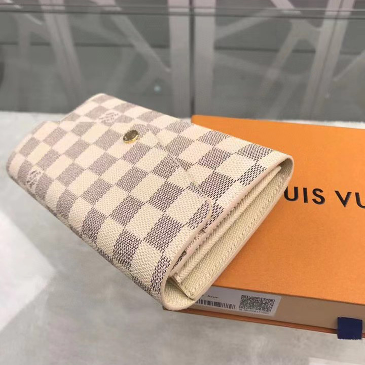 Louis Vuitton Sarah Wallet(19-10.5-2.5cm)     N63208 - DesignerGu