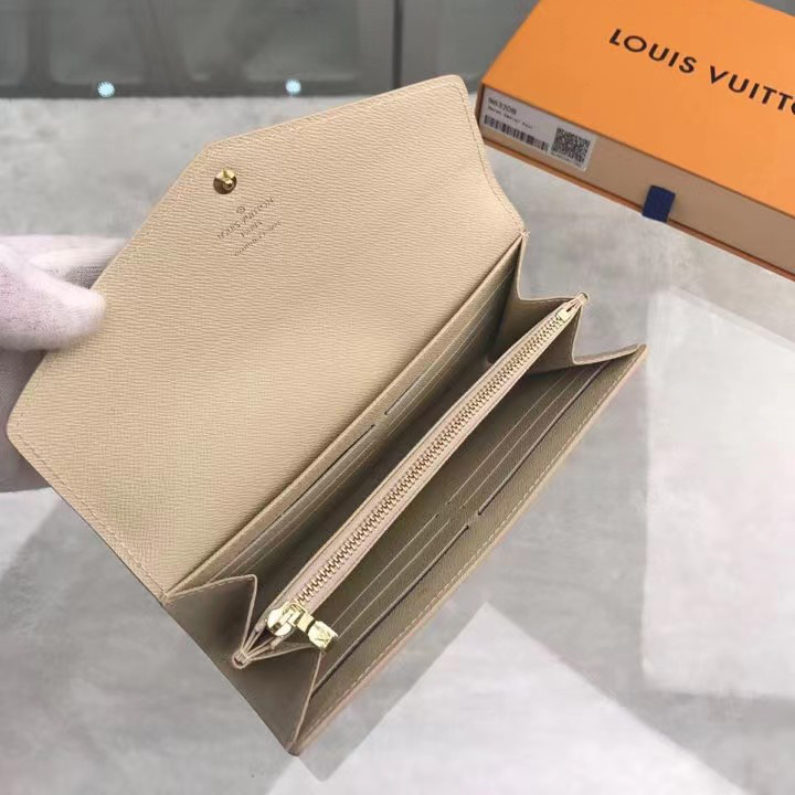 Louis Vuitton Sarah Wallet(19-10.5-2.5cm)     N63208 - DesignerGu