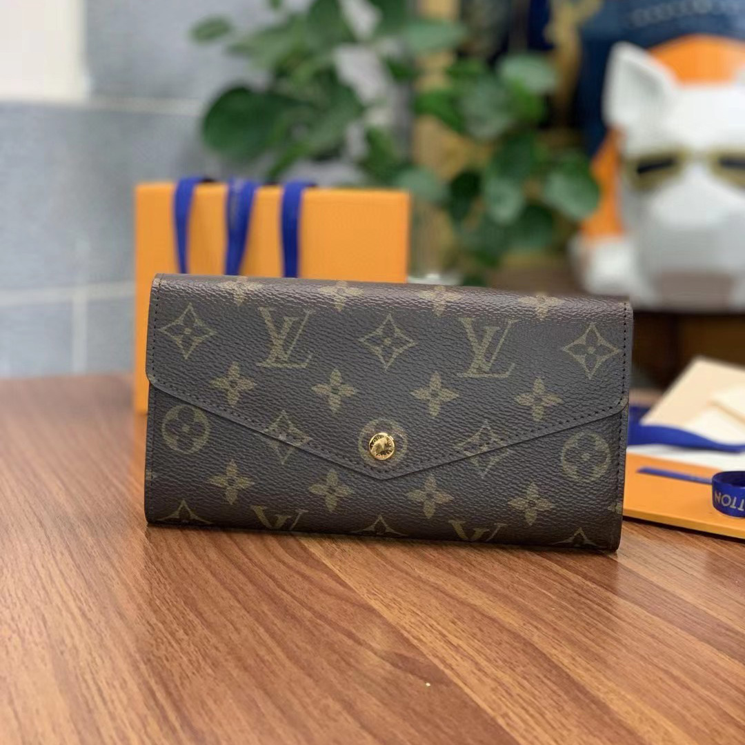 Louis Vuitton Sarah Wallet(19-10.5-2.5cm)     M62234 - DesignerGu