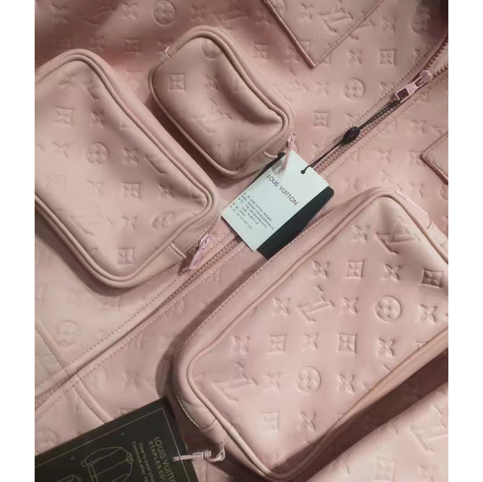 Louis Vuitton Monogram Embossed Utility Jacket - DesignerGu