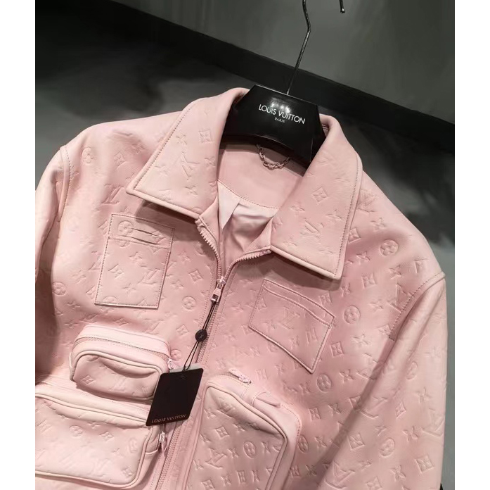 Louis Vuitton Monogram Embossed Utility Jacket - DesignerGu