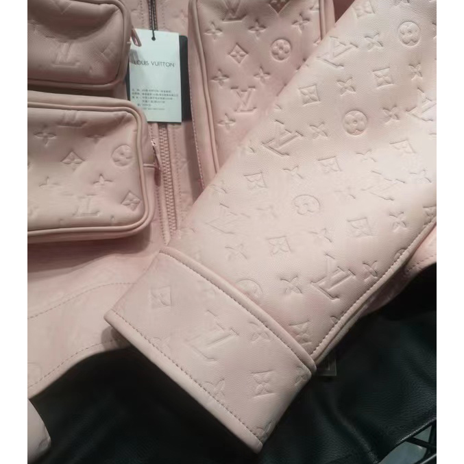 Louis Vuitton Monogram Embossed Utility Jacket - DesignerGu