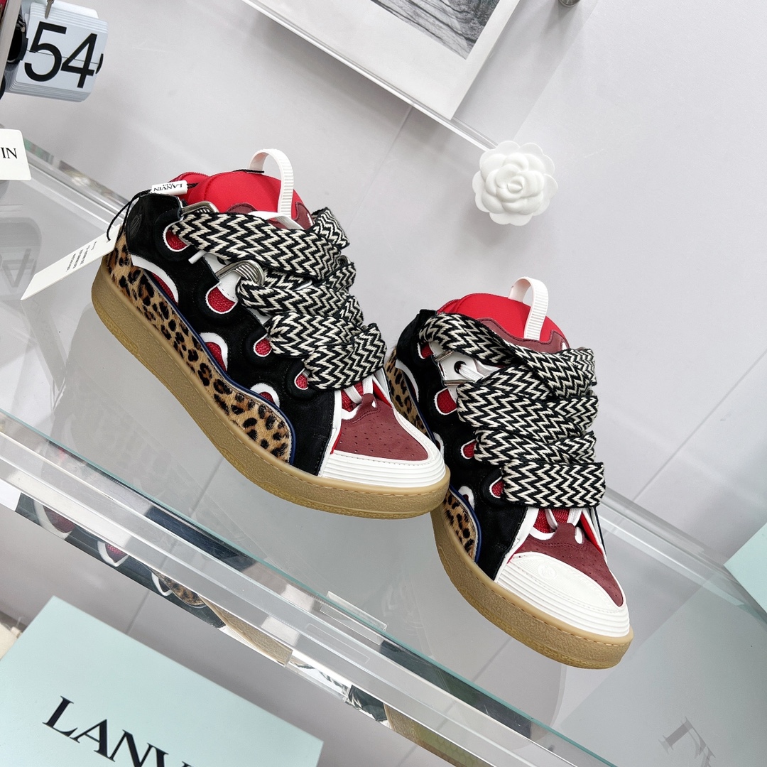 Lanvin Curb Sneaker - DesignerGu