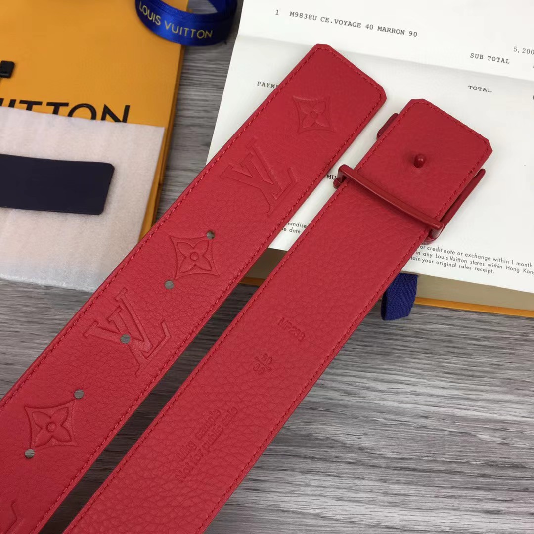 Louis Vuitton Shape 40MM Reversible Belt - DesignerGu