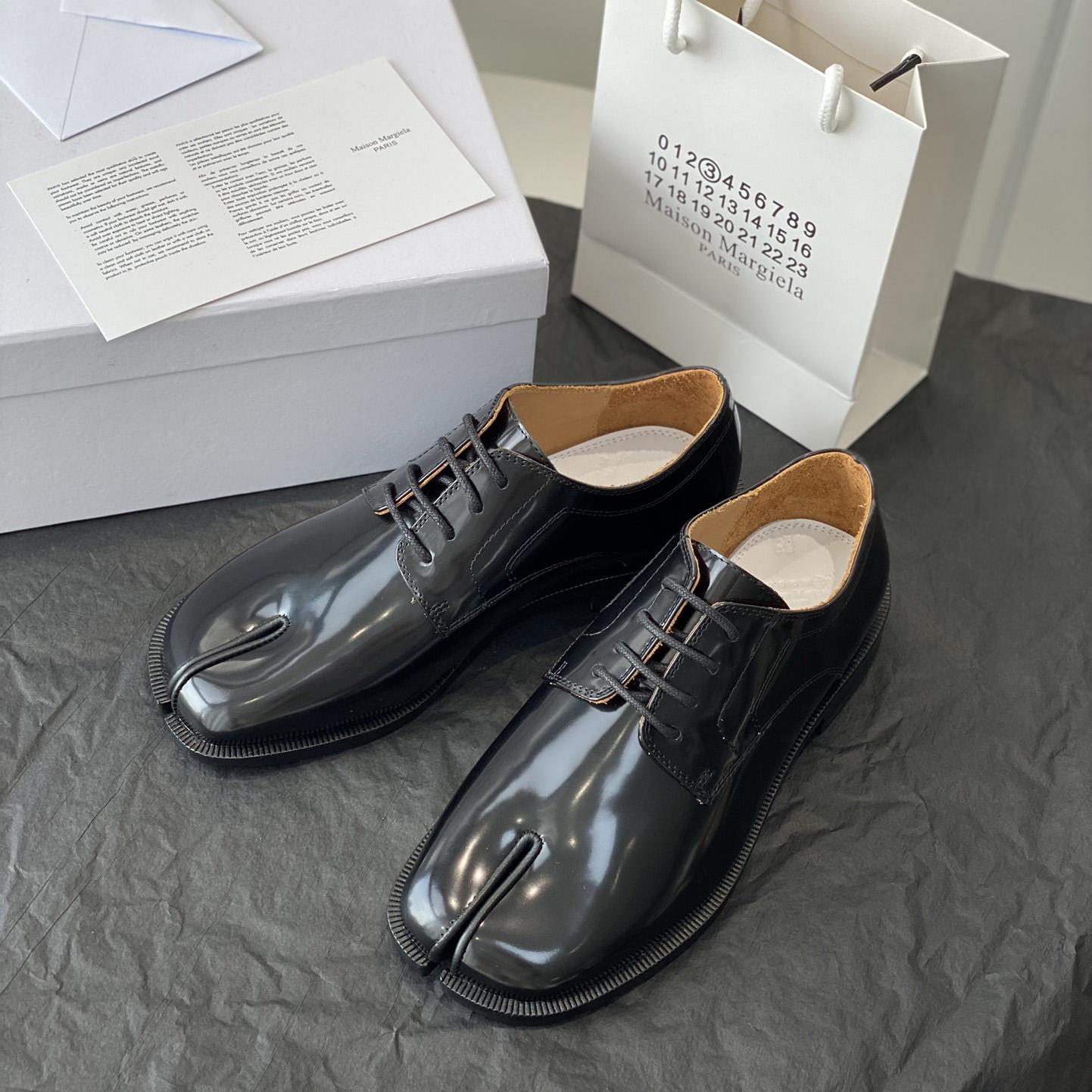 Maison Margiela Tabi Leather Brogues - DesignerGu