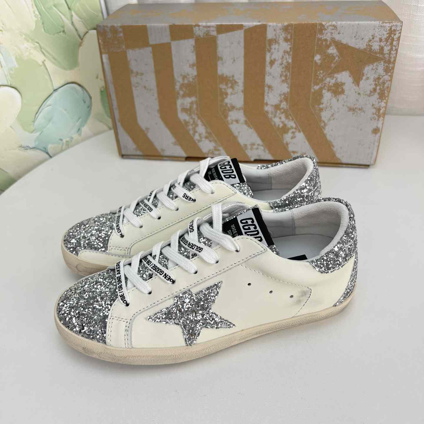 Golden Goose Super-Star Sneakers - DesignerGu