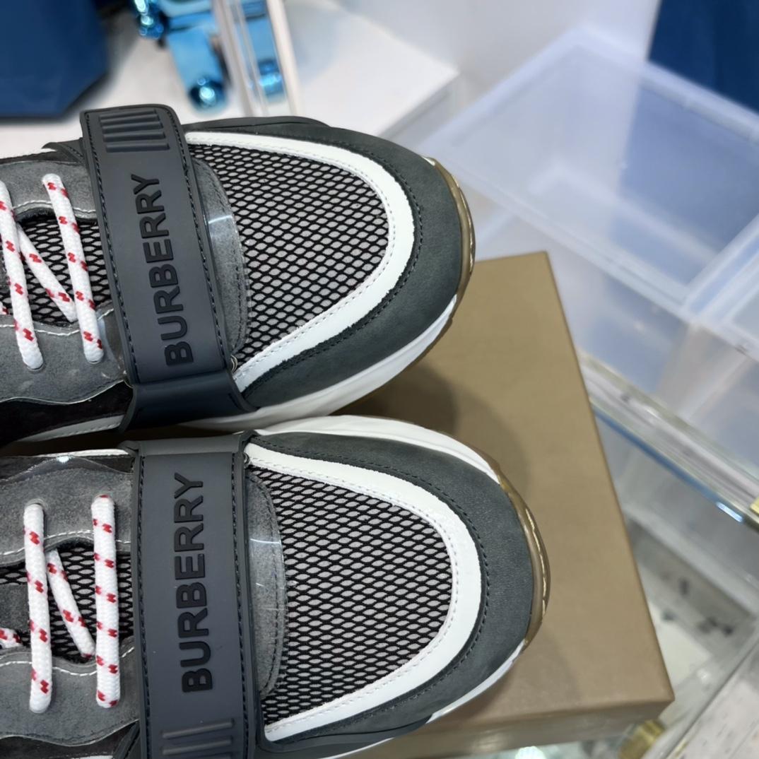 Burberry Cotton Sneakers - DesignerGu