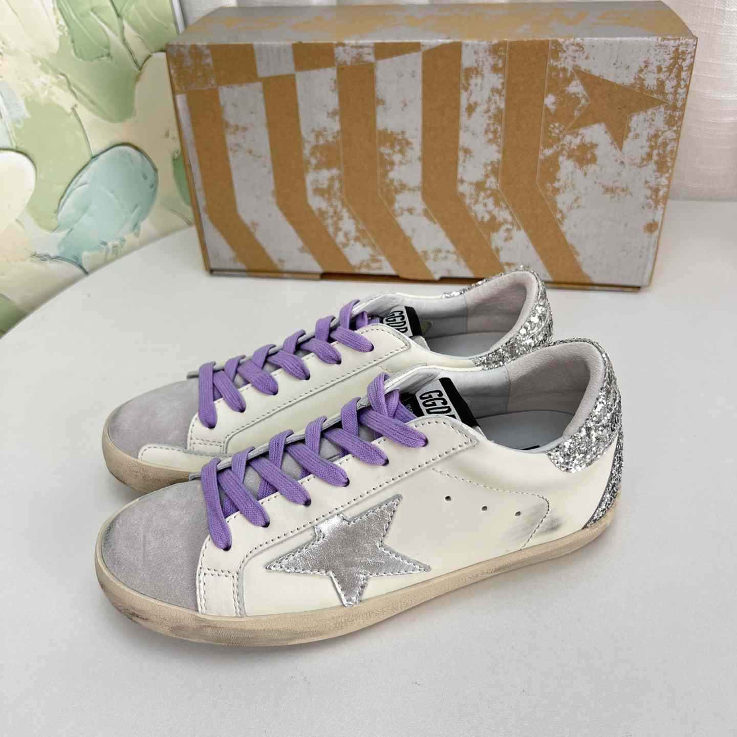 Golden Goose Super-Star Sneakers - DesignerGu