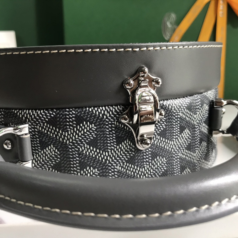 Goyard The Alto Hatbox Trunk Bag(18-16.5-7cm) - DesignerGu